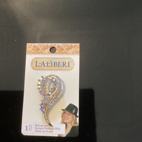 Vintage Rhinestone Hat Pin - Picture 4 of 4